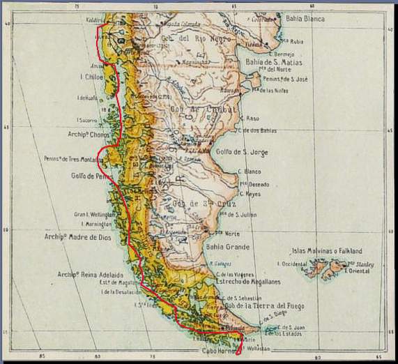 Canaux de Patagonie et Terre de Feu
