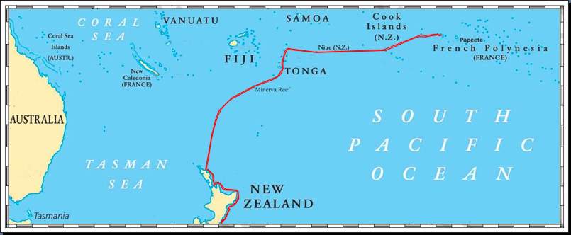 Von Polynesien nach Neuseeland