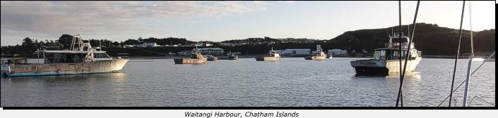 Waitangi Harbour, Chatham Islands