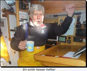 Ein schn heisser Kaffee